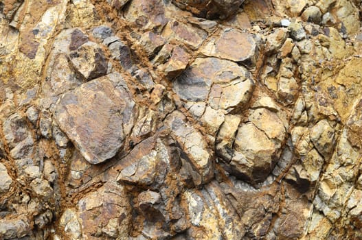 Close Up of a Volcanic Rock in Canary Islands Spain