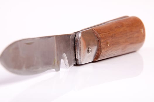An image of jack-knife isolated on white