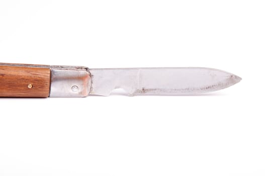 An image of jack-knife isolated on white