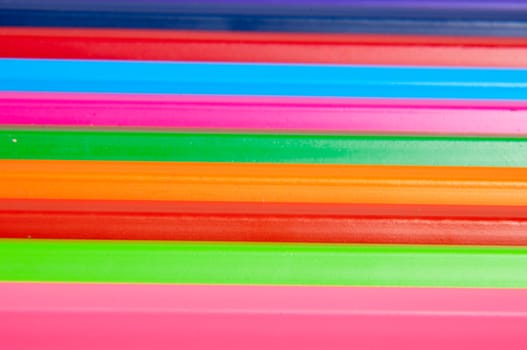 An image of colored pencil on white background
