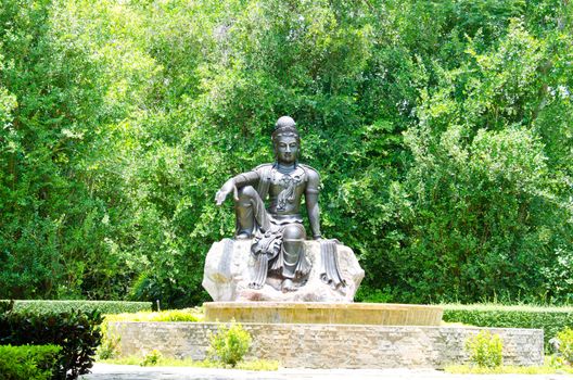 Bodhisattva statue is Tantra Mahayana Buddhist a kind of art that was common during the Song Dynasty in China.