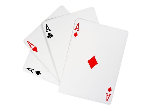 Four aces in poker - Kare