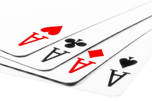 Four aces in poker - Kare