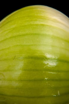 An image of close up onion isolated