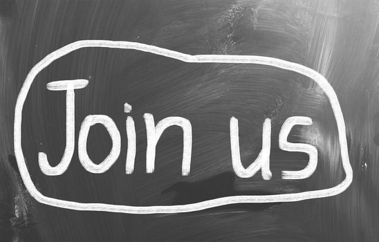 Join Us Concept