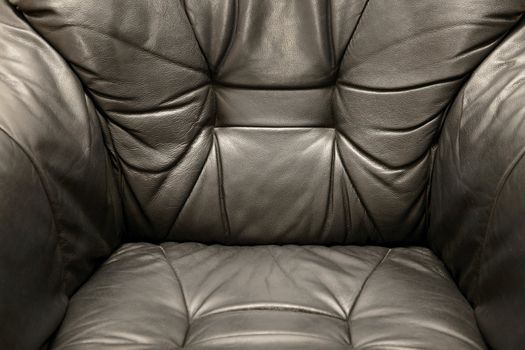 Leather armchair detail, classic style
