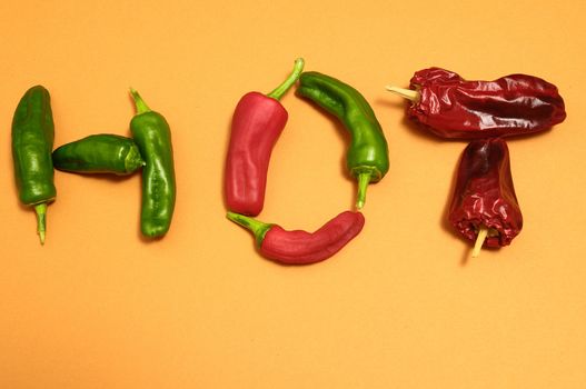 Some Very Hot Chili Peppers Ready to Cook