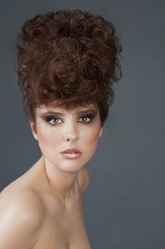 Young beautiful woman