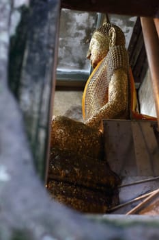 Buddha image in old temple