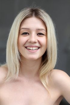 Portrait of beautiful woman