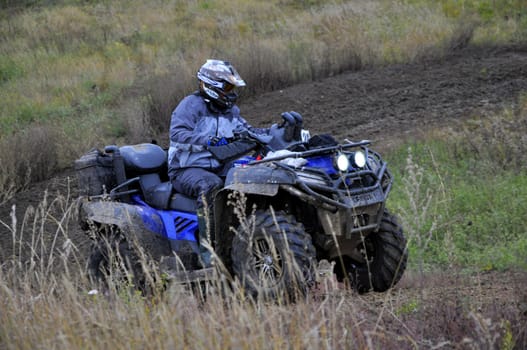 Official closing of a season of driving on ATVs took place in Tyumen on October 5 on rest and sports Tsentra Route "Voroninsky hills"