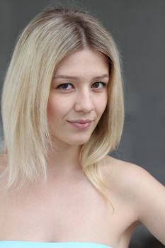 Portrait of beautiful woman