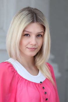 Beautiful young woman. Outdoor portrait