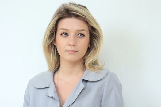 Portrait of beautiful woman