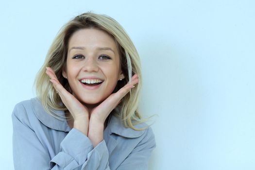 Portrait of beautiful woman