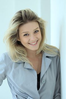 Portrait of beautiful woman