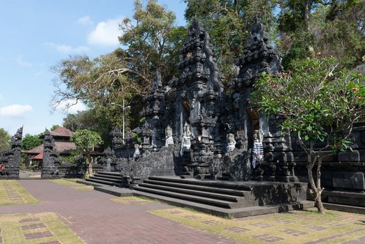 Entrance gate in Goa Lawah Bat Cave temple, Bali, Indonesia