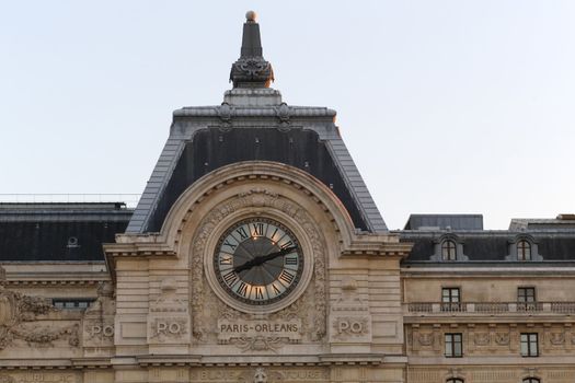 The Orsay Museum in Paris across the Seine River