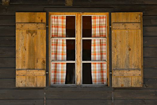 Window of an old rural house