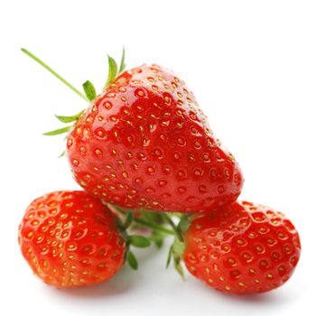 Strawberry isolated on white background