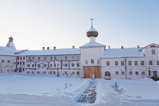 Solovetsky monastery. Russia