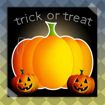 Trick or treat for Happy Halloween