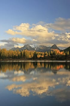 Molas lake and Needle mountains, Weminuche wilderness, Colorado, USA