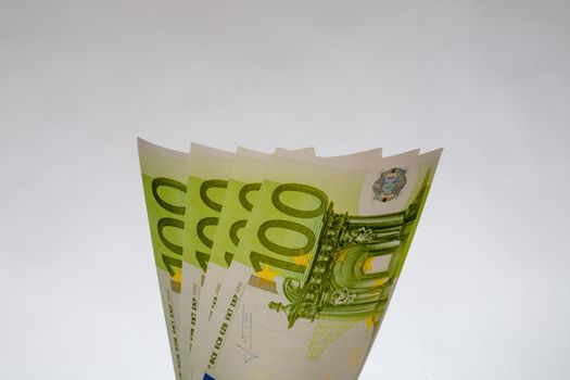 100 Euro-Noten, freigestellt