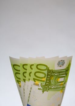 100 Euro-Noten, freigestellt