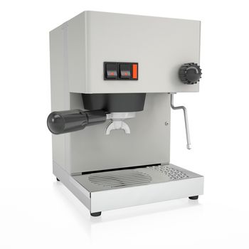 Coffee Machine. Isolated render on a white background