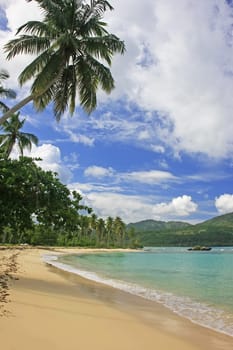 Rincon beach, Samana peninsula, Dominican Republic