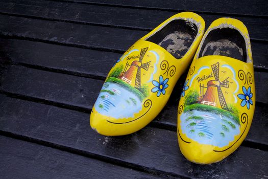 Wooden clogs shoes, Netherlands, Europe