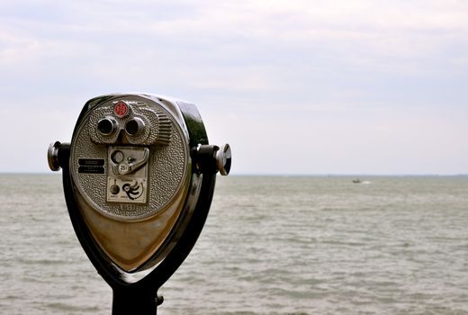 View Finder Over Lake Erie
