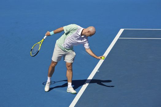 Australian Open Tennis - Tournament Ivan Ljubicic from Croatia