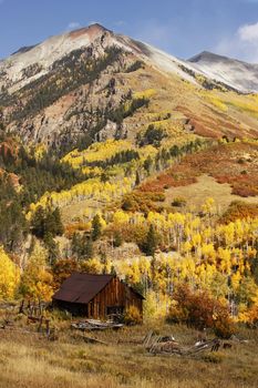 Old barn near Telluride, Colorado, USA