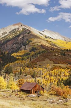 Old barn near Telluride, Colorado, USA