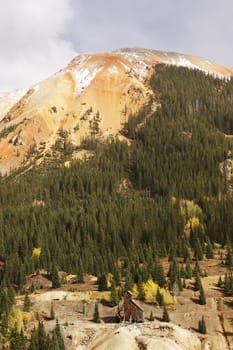 Scenic near Red Mountain pass, Colorado, USA