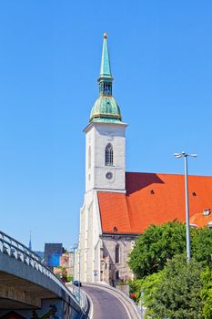 St. Martin's Catholic temple in Bratislava, Slovakia