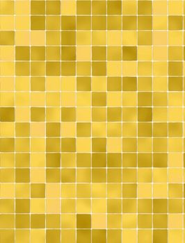 golden mosaic for background