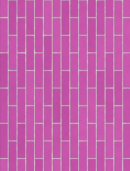 background texture wall of pink bricks