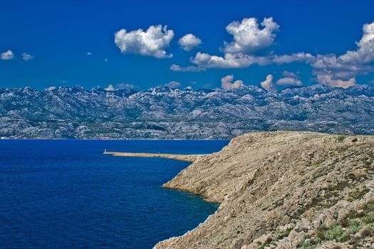 Velebit mountain and stone desert, Velebit channel