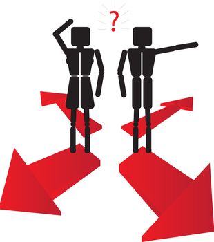 couple have to make decision where to go