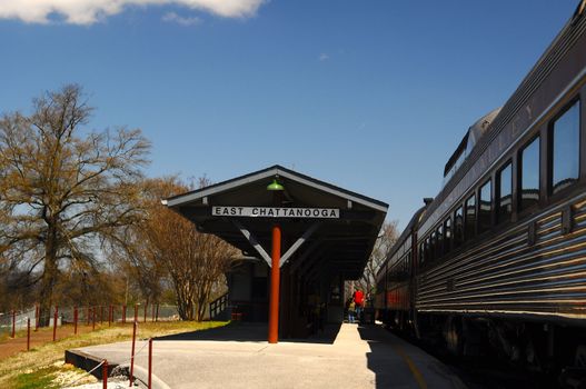 Tennessee Valley Railroad in Chattanooga, Tennessee