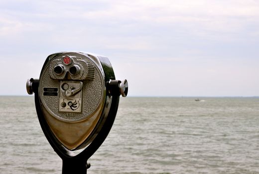 View Finder Over Lake Erie
