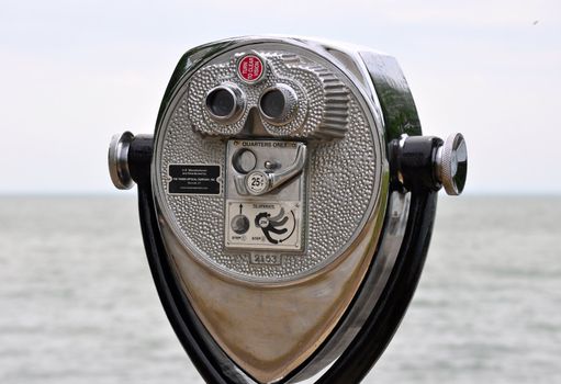 View Finder Over Lake Erie