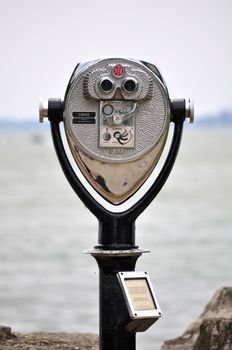 View Finder Over Lake Erie