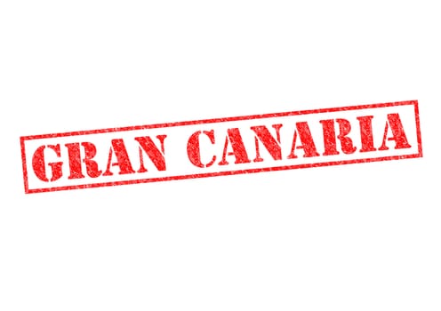 GRAN CANARIA Rubber Stamp over a white background.