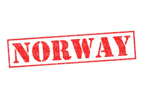 NORWAY Rubber Stamp over a white background.