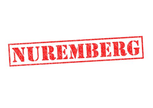 NUREMBERG Rubber Stamp over a white background.