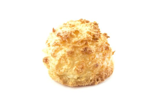 coconut candy isolated on white background